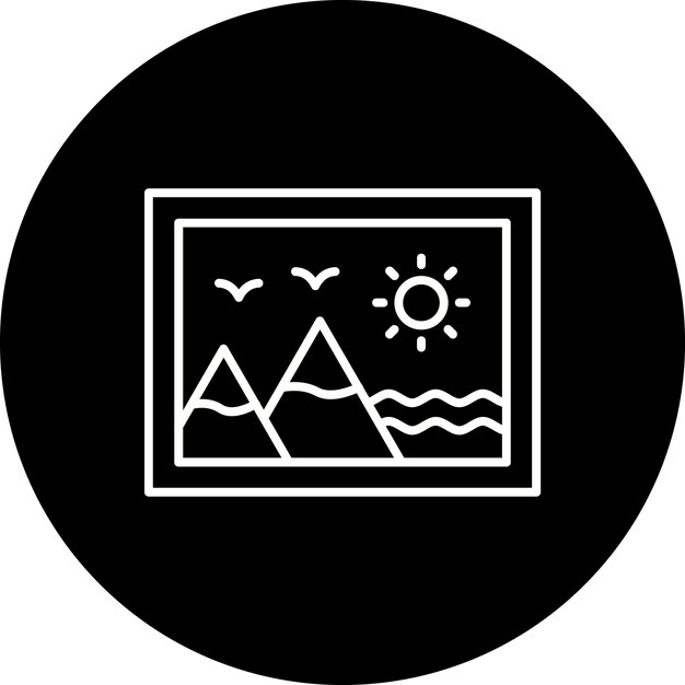 아이콘을 그리는 것