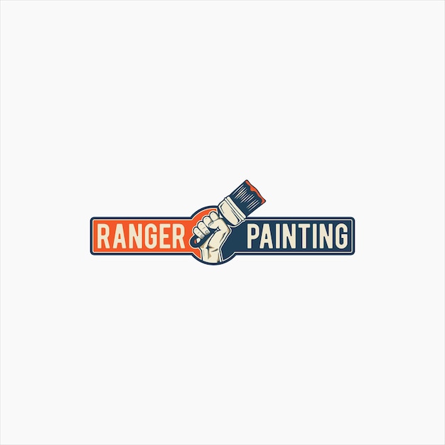 painting logo template