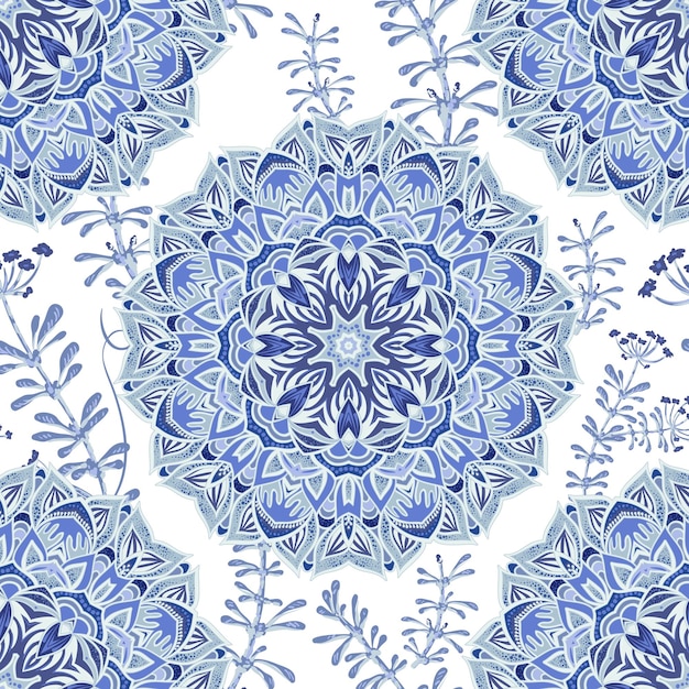 Vector paisley pattern textile wallpaper background