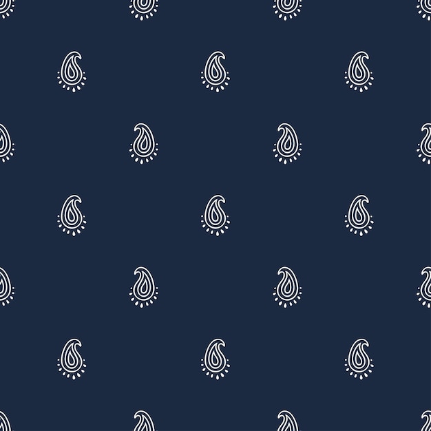 Paisley seamless pattern