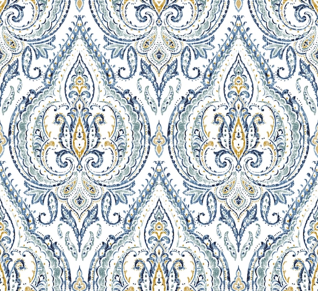 PAISLEY WALLPAPERS Digitaal en textiel patroonontwerp