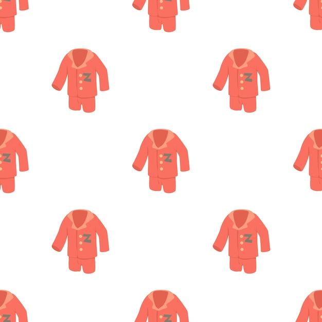 Vector pajamas pattern seamless background texture repeat wallpaper geometric vector