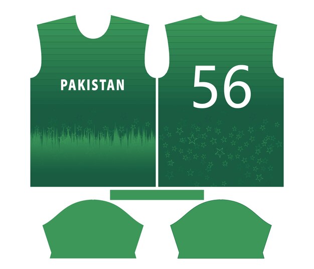 Pakistan cricket team sports kid design or Pakistan cricket jersey design