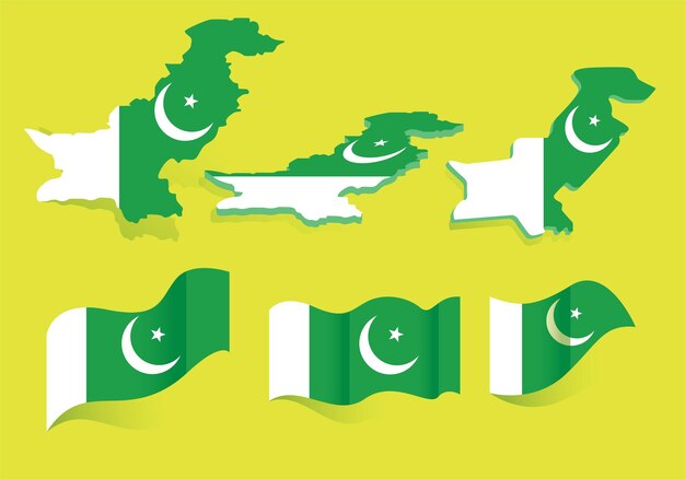 Vector pakistan day banner