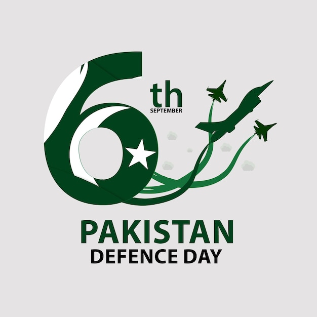 Vector pakistan defense day