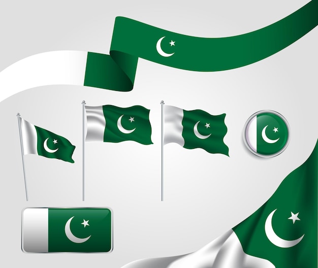 Pakistan Flags Collection