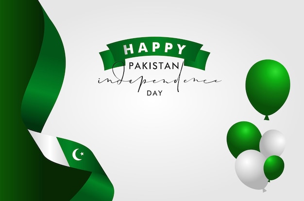 Pakistan independence day background design