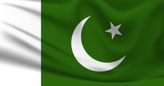 Pakistan National Flag Design Eps Vector