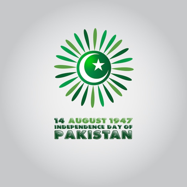 Pakistan Onafhankelijkheidsdag 14 augustus ontwerp