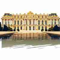 Vector palace of versailles vector 4