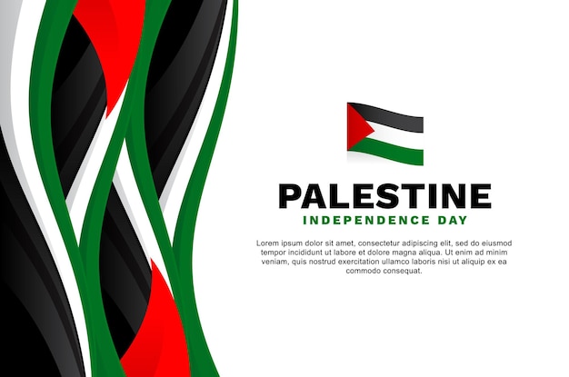 Palestine Independence Day Background Event