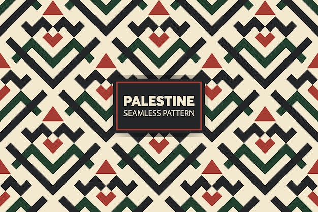 Premium Vector | Palestine seamless pattern