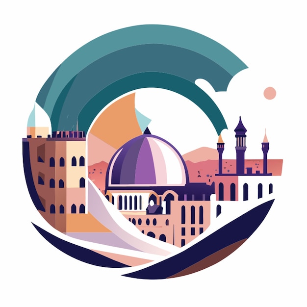 Vector palestine vector illustration