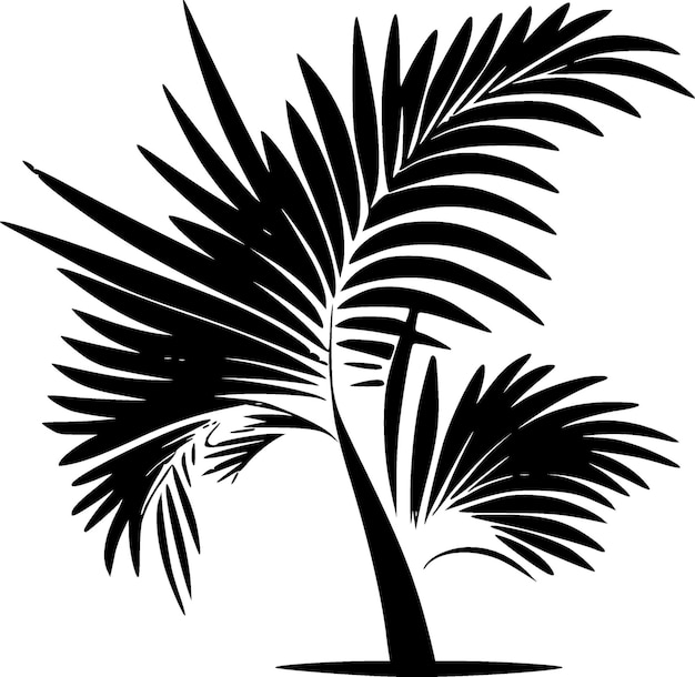 Palm High Quality Vector Logo Vector illustration ideal for Tshirt graphic