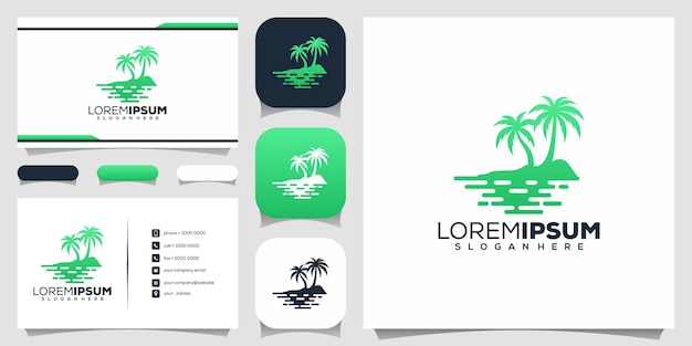 Palm logo design