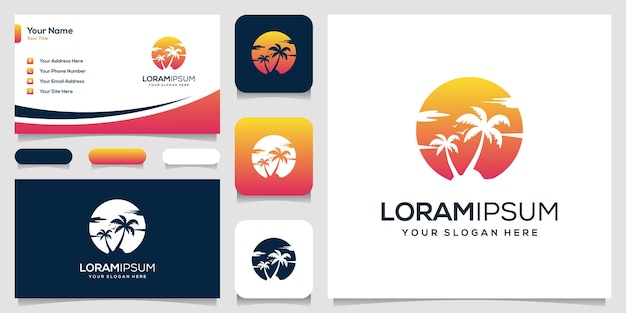 Palm logo ontwerp