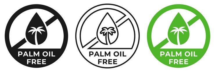 Palm oil free icon
