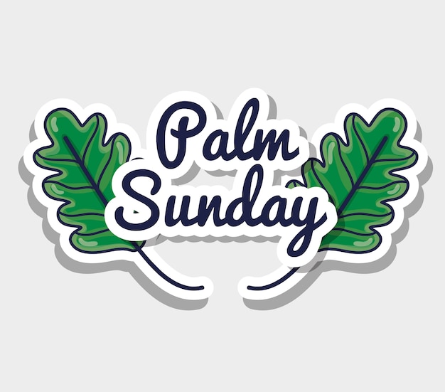 Palm sunday message to catholic religion