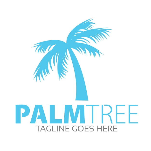 Логотип пальмового дерева