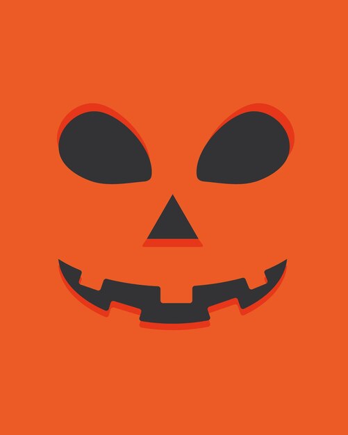 Vector pampkin halloween orange wallpaper background