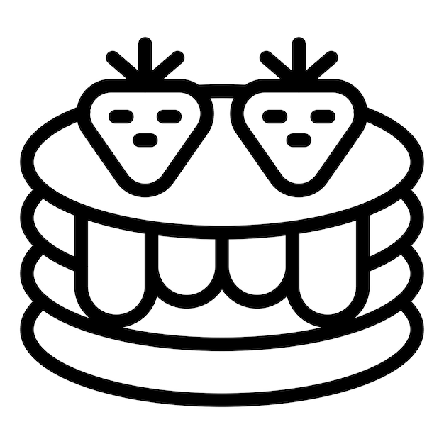 Pancake Icon Style