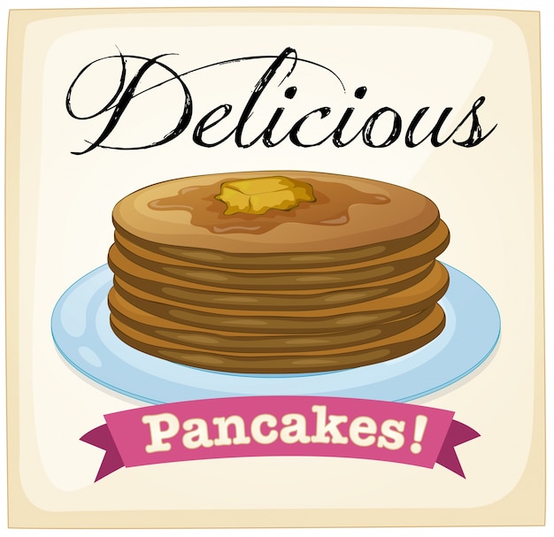 Pancakes poster