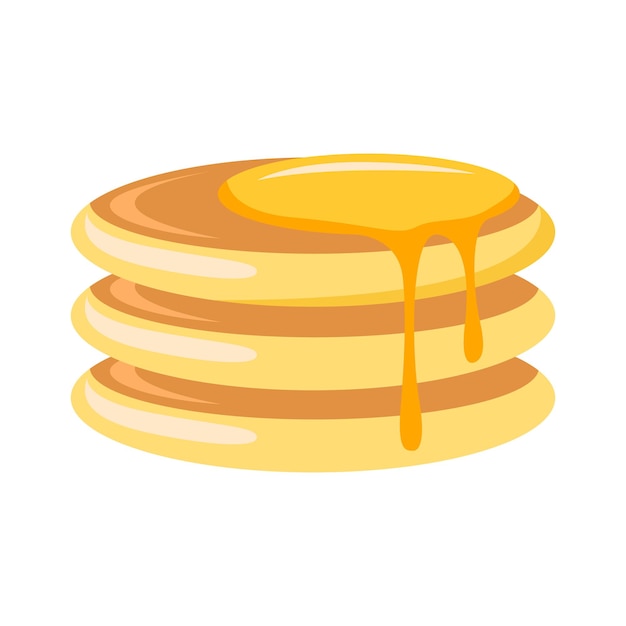 Pancakes Vector Illustration