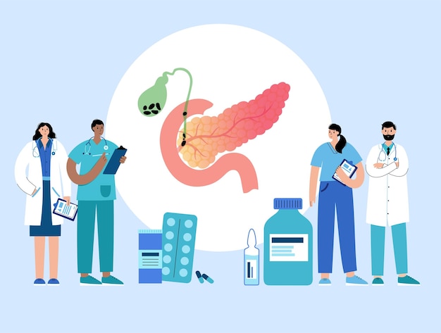 pancreas logo concept
