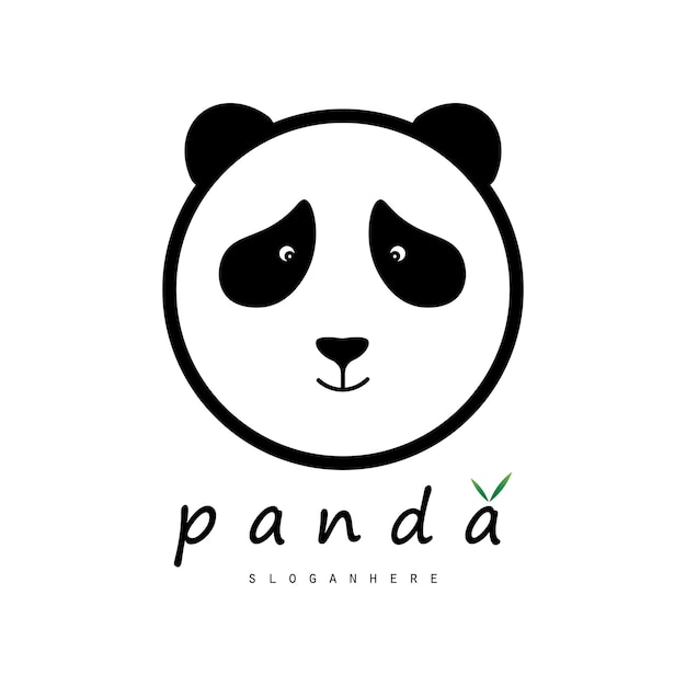 판다  로고 디자인 터 템플릿