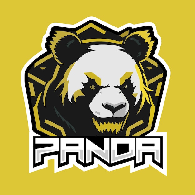 Panda esport 게임 로고