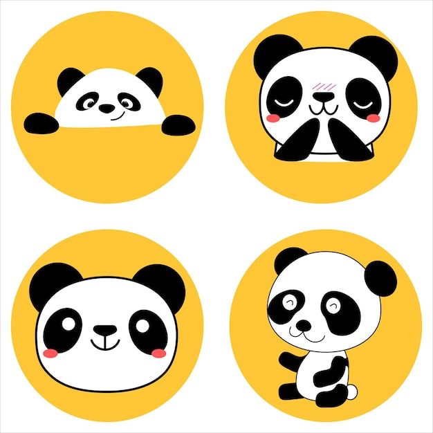Panda лицо