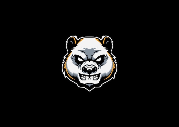 Panda Head Mascot