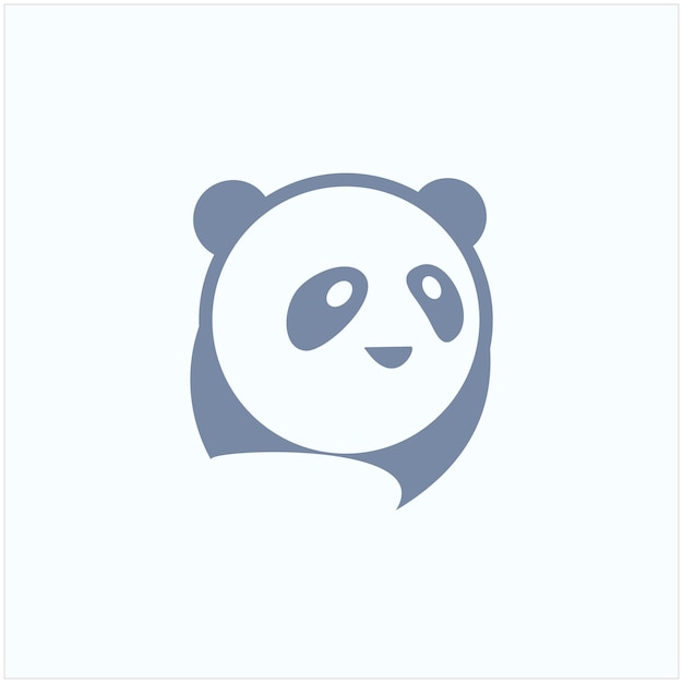 Panda logo design