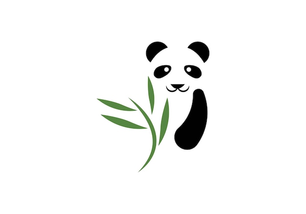 Шаблон логотипа Panda