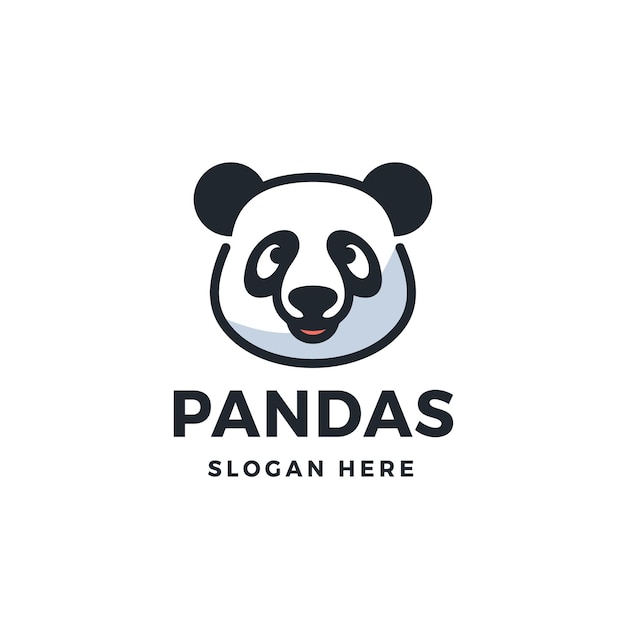 Panda logo vector pictogram illustratie