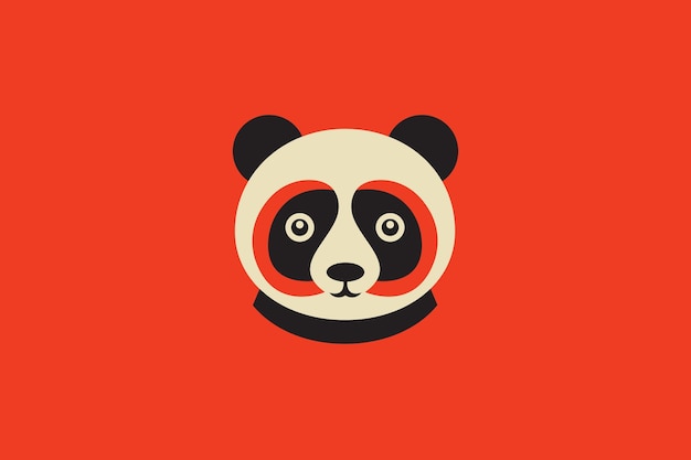 Vector panda-logo