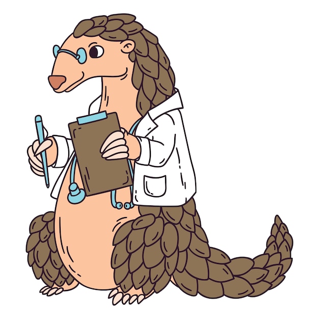 Pangolin de dokter.