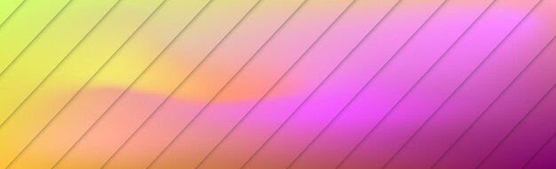 Panoramic abstract web background colorful gradient Vector