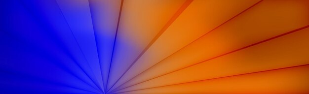 Panoramic abstract web background colorful gradient Vector