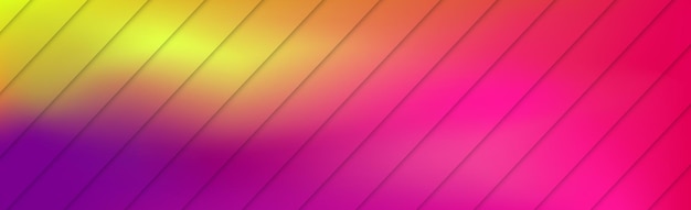 Panoramic abstract web background colorful gradient vector