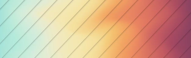 パノラマの抽象的なウェブ背景光多色グラデーションベクトル