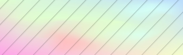 Panoramic abstract web background light multicolored gradient Vector