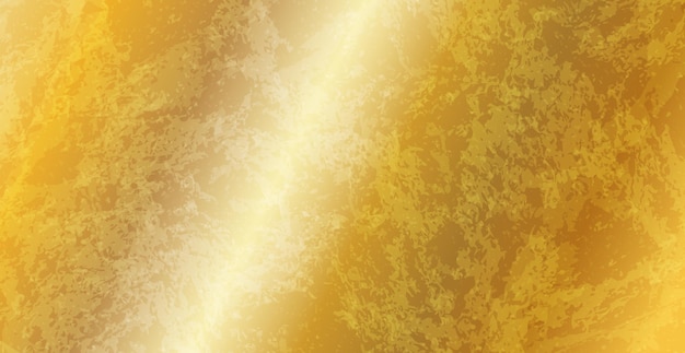 Panoramic gold background covered with rust - Vector