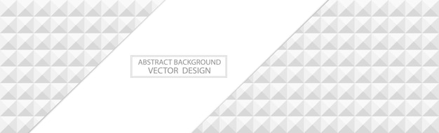 panoramic white web background template of many identical squares vector