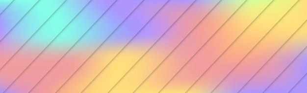Panoramisch abstracte web achtergrond kleurrijke gradiënt Vector