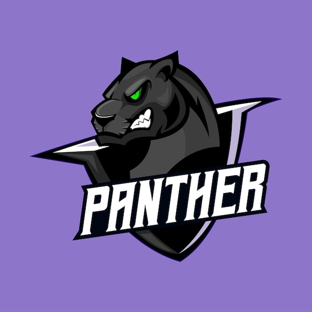 PANTER MASCOTTE LOGO VECTOR ILLUSTRATIE