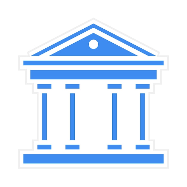 Pantheon icoon vector afbeelding Kan worden gebruikt voor Italië