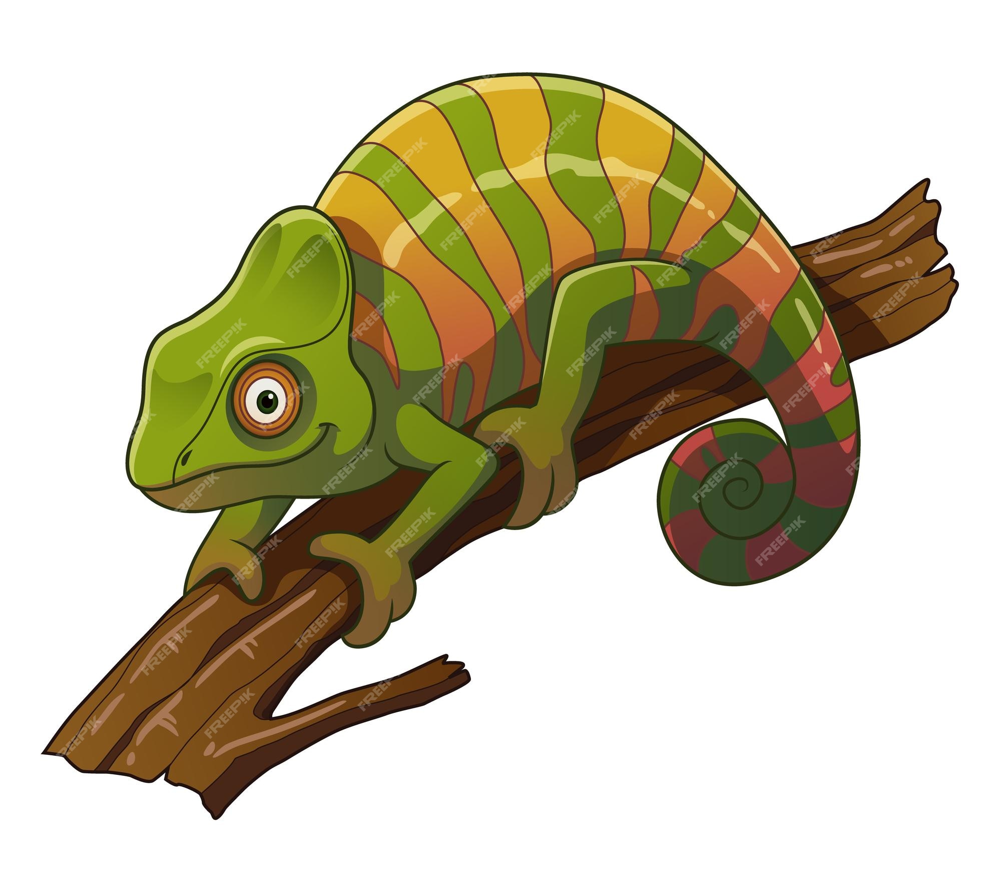 Chameleon Cartoon Images - Free Download on Freepik