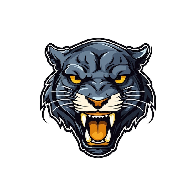 Premium Vector Panther Mascot Logo Design Panther Vector Illustration