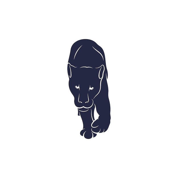 Panther vector illustration design Panther logo design Template